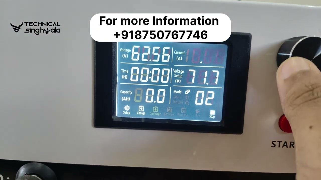 9-99V battery charge and Discharge machine | 10A charge and 20A Discharge| DK tester 