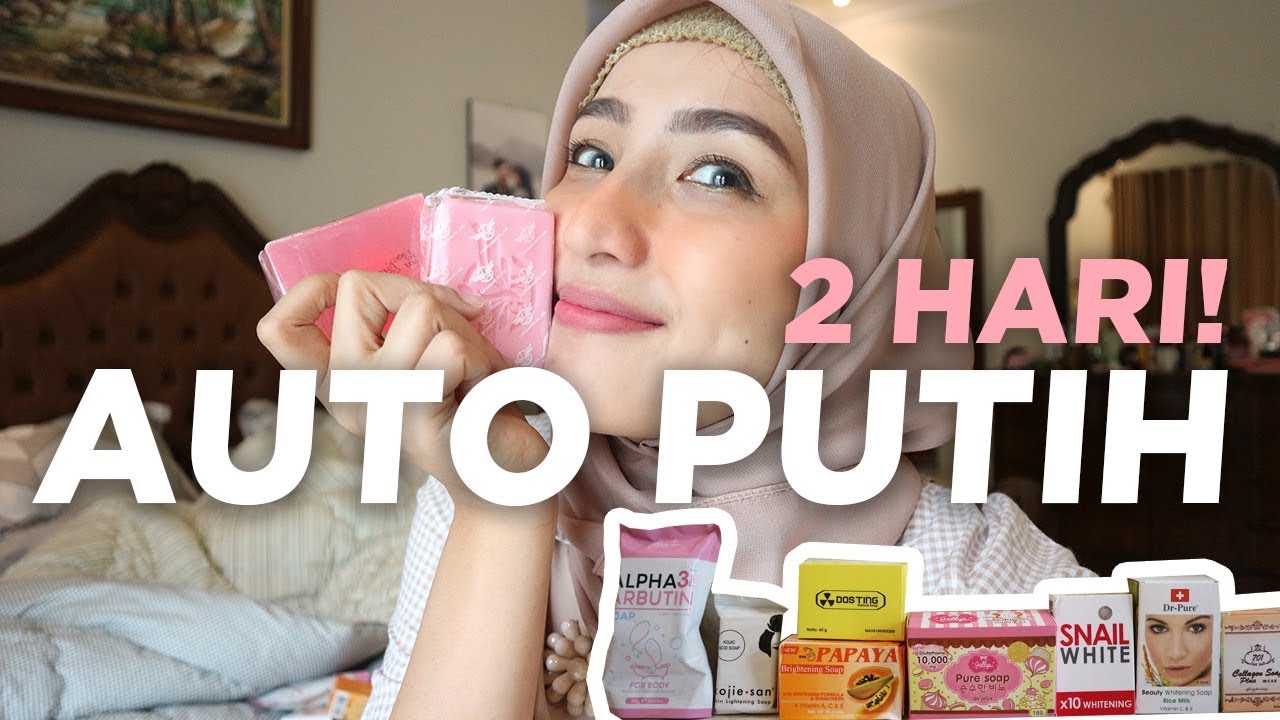 REVIEW SABUN PEMUTIH PALING AMPUH!!