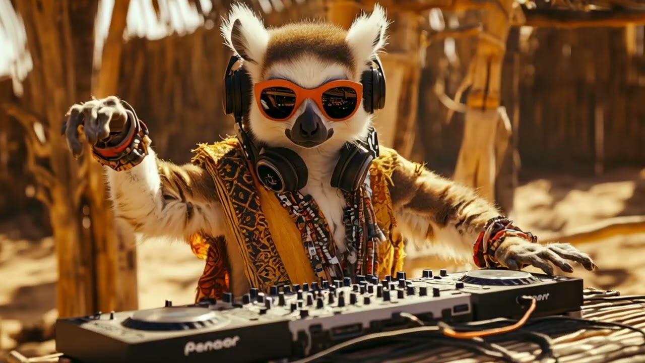 DJ Lemur 🎶 Tribal & Afro House Mix 2025 - Feel the Beat from Madagascar