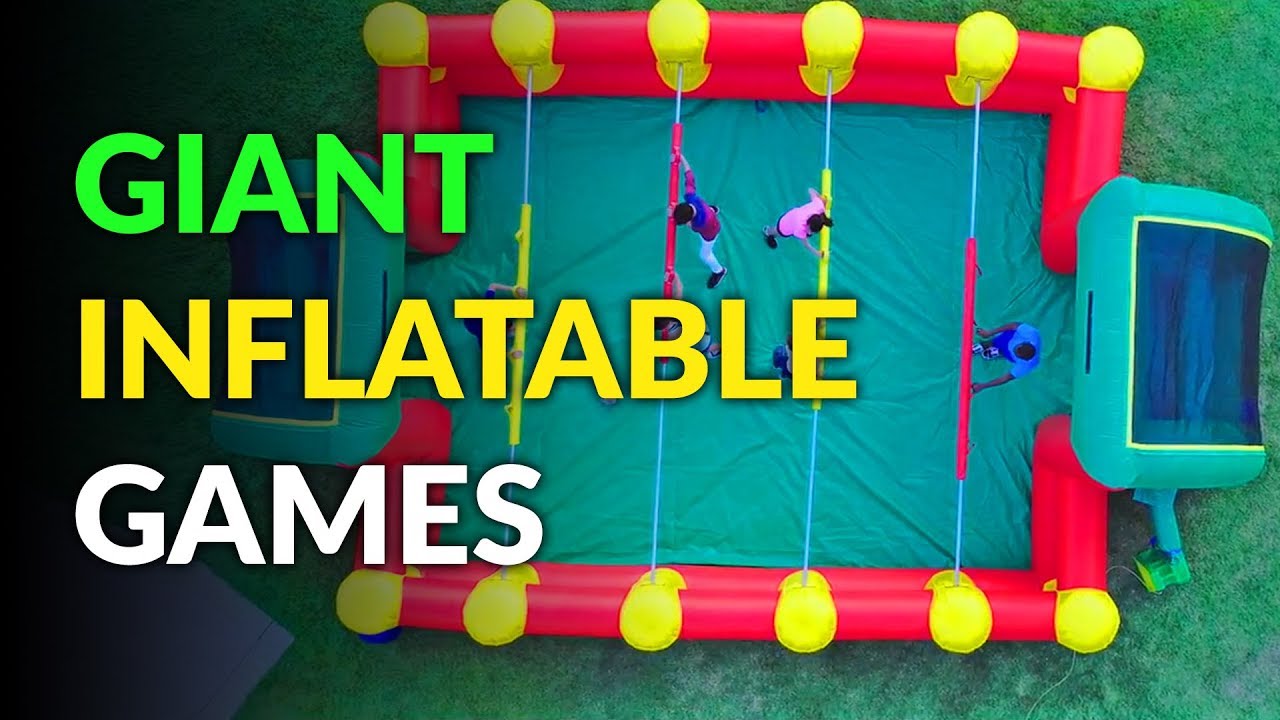 Giant Inflatable Games Your Backyard Requires