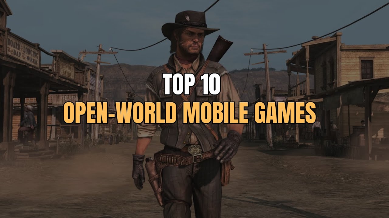 Top 10 Open World Mobile Games Like Red Dead Redemption (Android & iOS) | Play Real Verse🔥