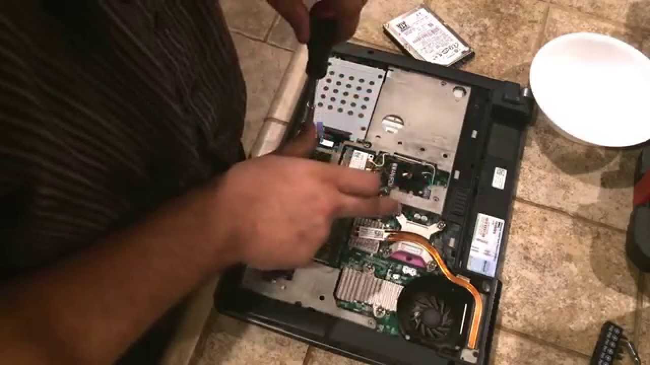 Dell Studio 1537 Hard Drive Upgrade How To & Step by step instructions