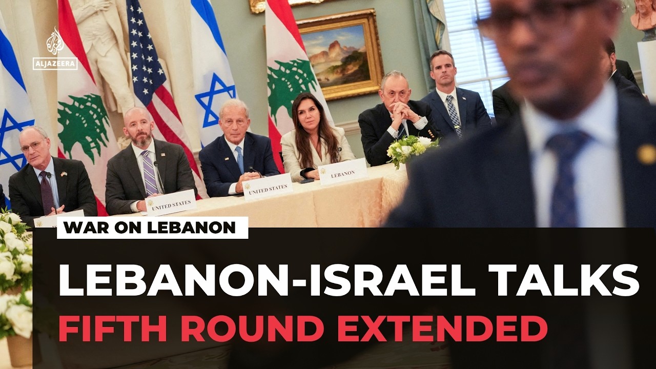 Lebanon-Israel talks extended: Fifth round of US-mediated discussions underway