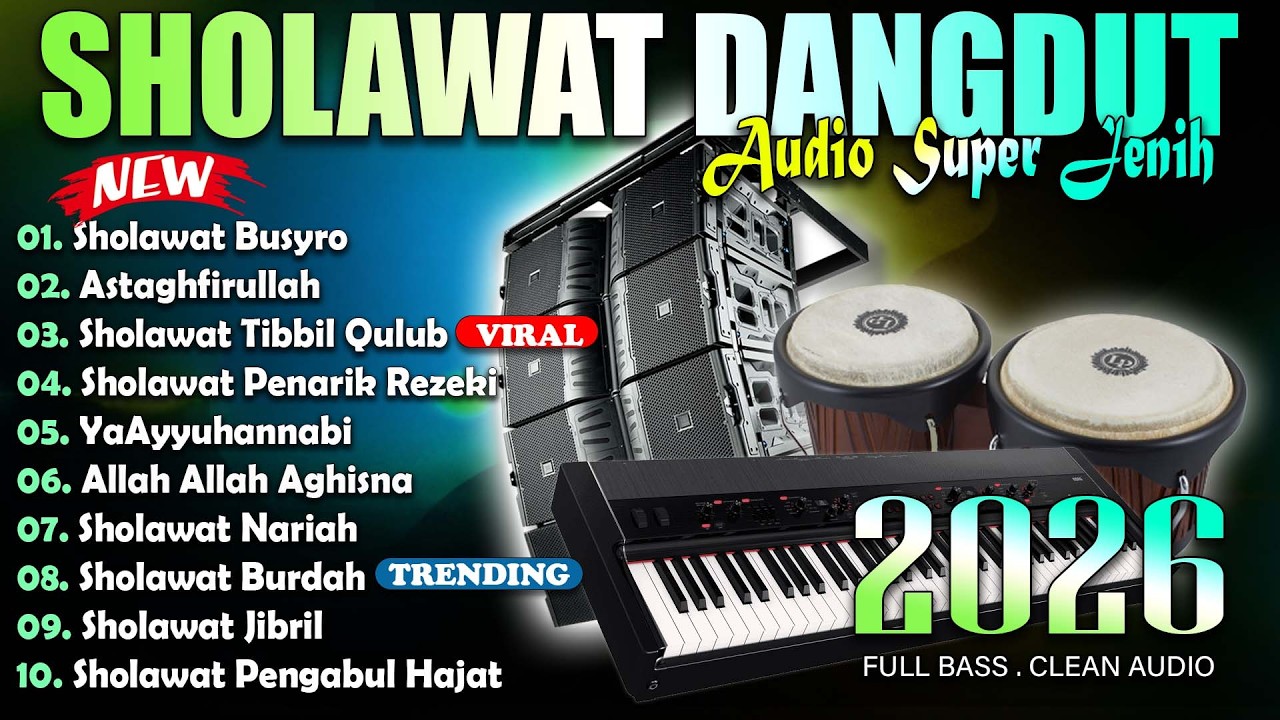 SHOLAWAT JIBRIL PEMIKAT REZEKI SPESIAL IDUL FITRI | Sholawat Nabi Muhammad SAW | KUMPULAN SHOLAWAT