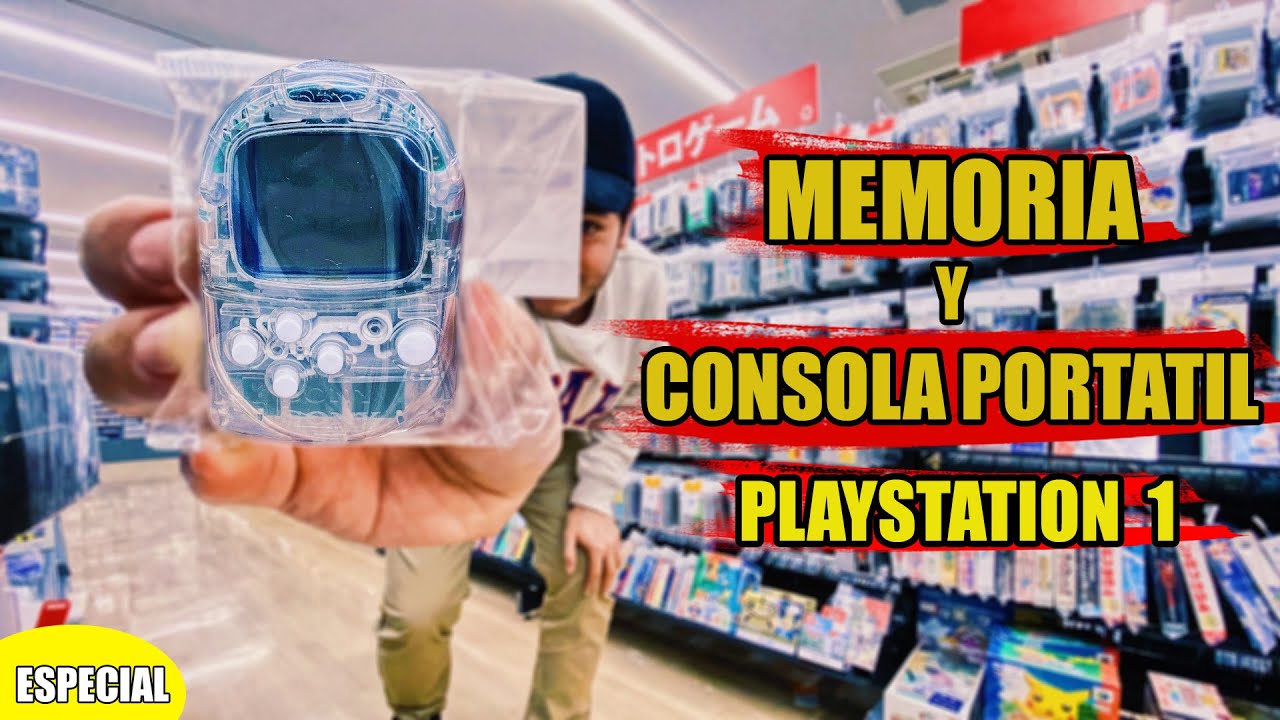 POCKETSTATION : El periférico que no salio de JAPÓN | PLAYSTATION POCKET - PSVITA -PS1 - VIDEOJUEGOS