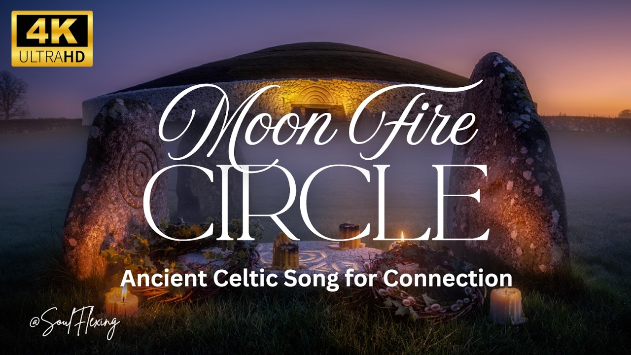 Moon Fire Circle | Ancient Celtic Song for Connection  🪨🌿🥬
