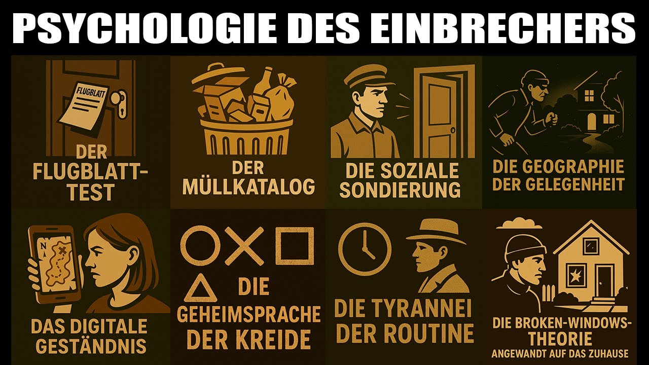 Die Geheime Psychologie des Einbrechers: 8 Stille Zeichen, dass Ihr Zuhause ein Ziel ist