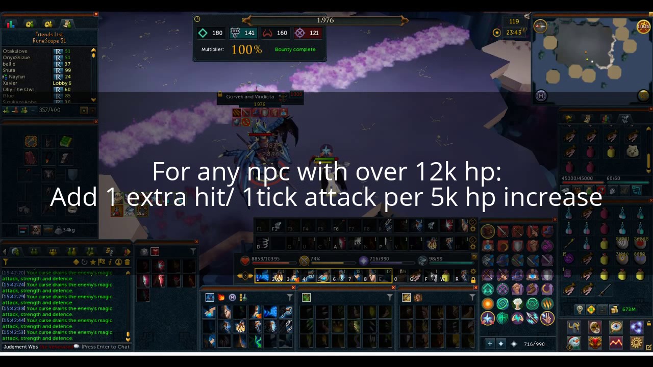 RuneScape 1hit NPC Challenge | rules n stuff