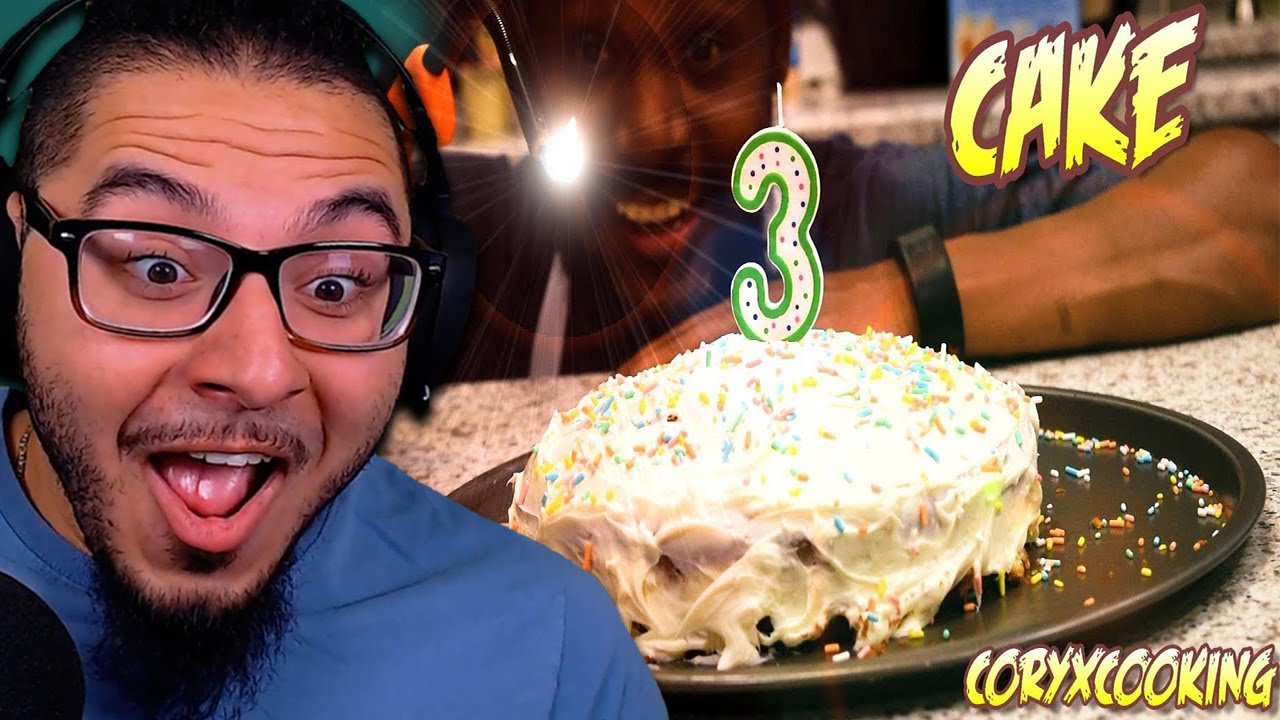 CoryxKenshin - THE BEST CAKE EVER MADE. (Cooking With Kenshin #7) | REACTION