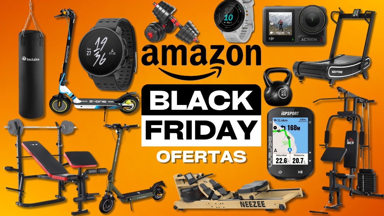 Ofertas de Black Friday en Amazon 2024 [TOP 15 Ofertas en Deportes Increíbles]