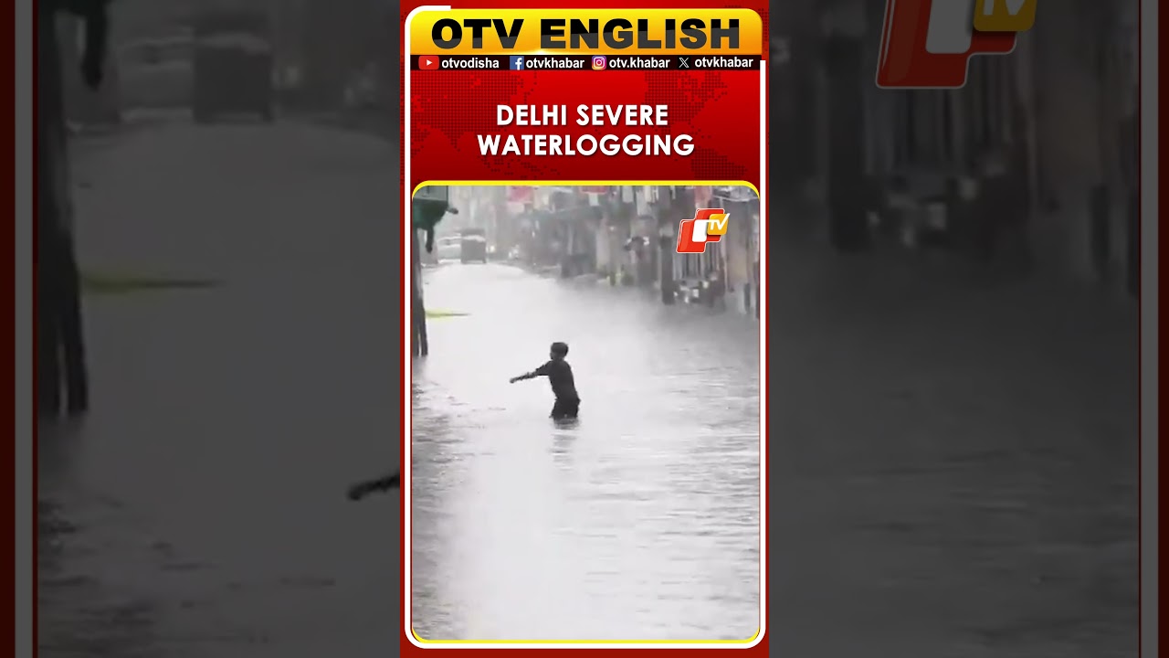Severe Waterlogging Witnessed In Delhi's Sangam Vihar Area | OTV