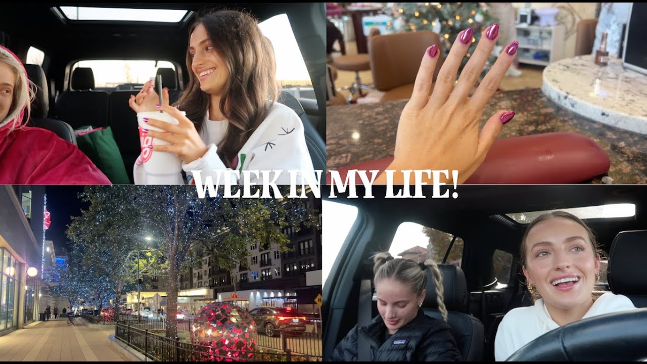 week in my life: update + preparing for a trip!!!