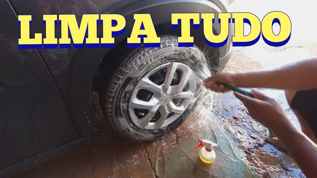 RECEITA CASEIRA PRA LIMPAR CAIXA DE RODA  PNEU DO CARO