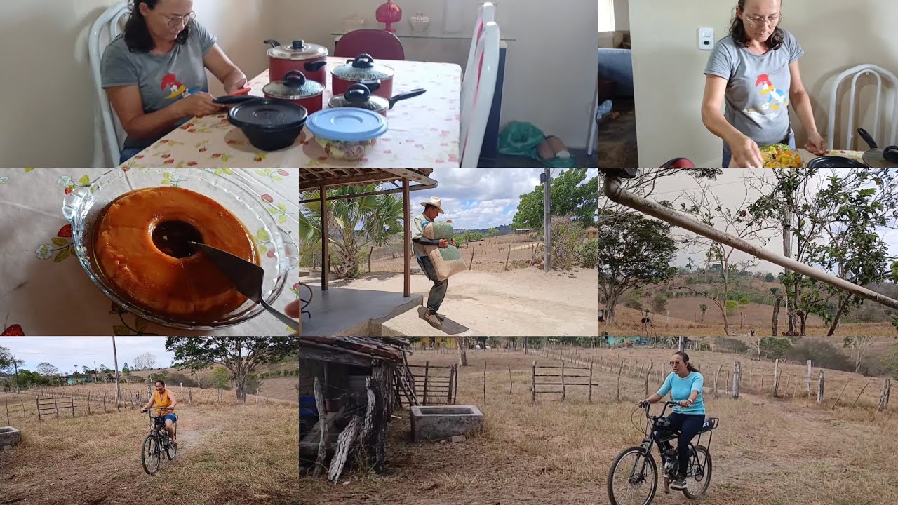ALMOÇO DE DOMINGO COM UMA PESSOA ESPECIAL❤️/TEVE INCÊNDIO NA NOSSA REGIÃO/ANDADO DE BIKE MOTORIZADA