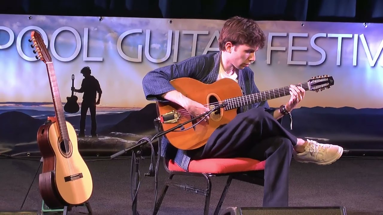 Antoine Boyer at the Ullapool Guitar Festival 2024