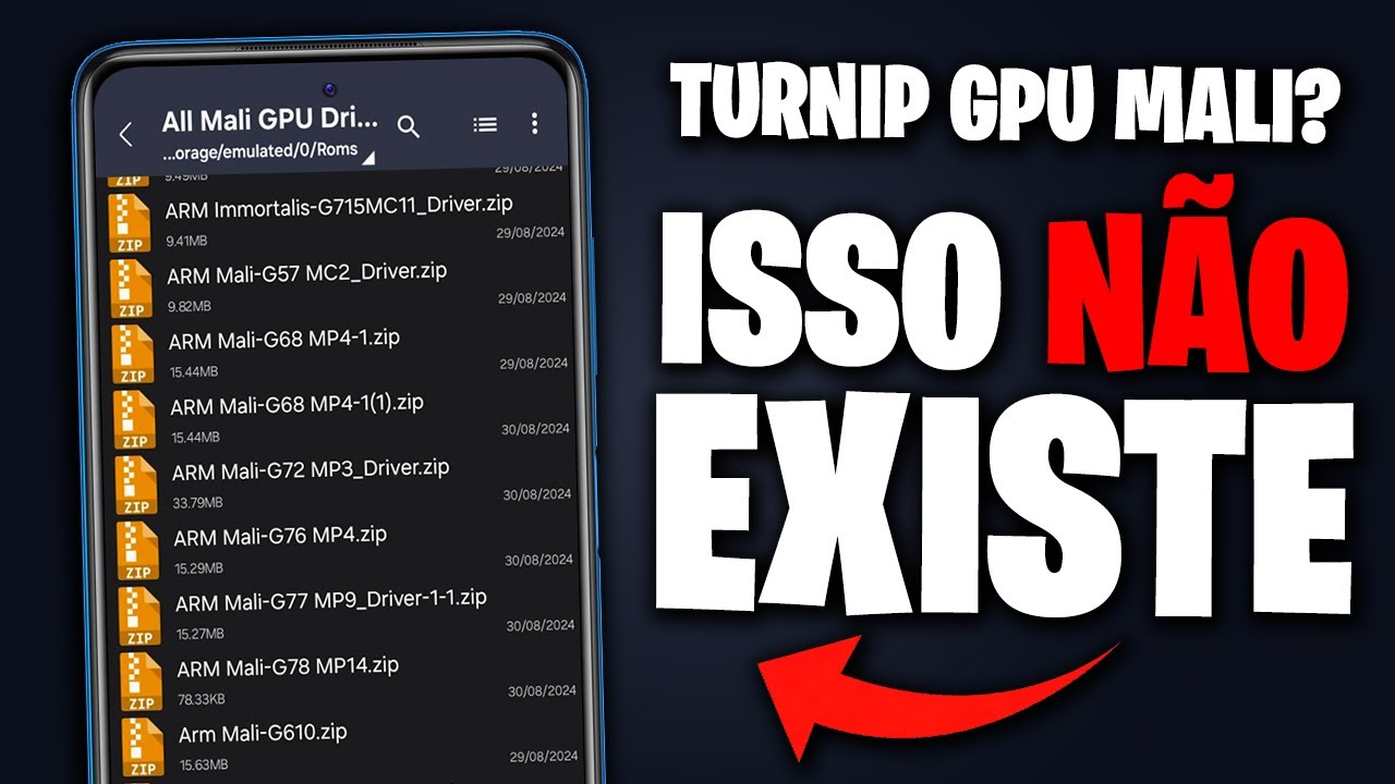 DRIVERS TURNIP PRA GPU MALI? NÃO CAIA NESSA!