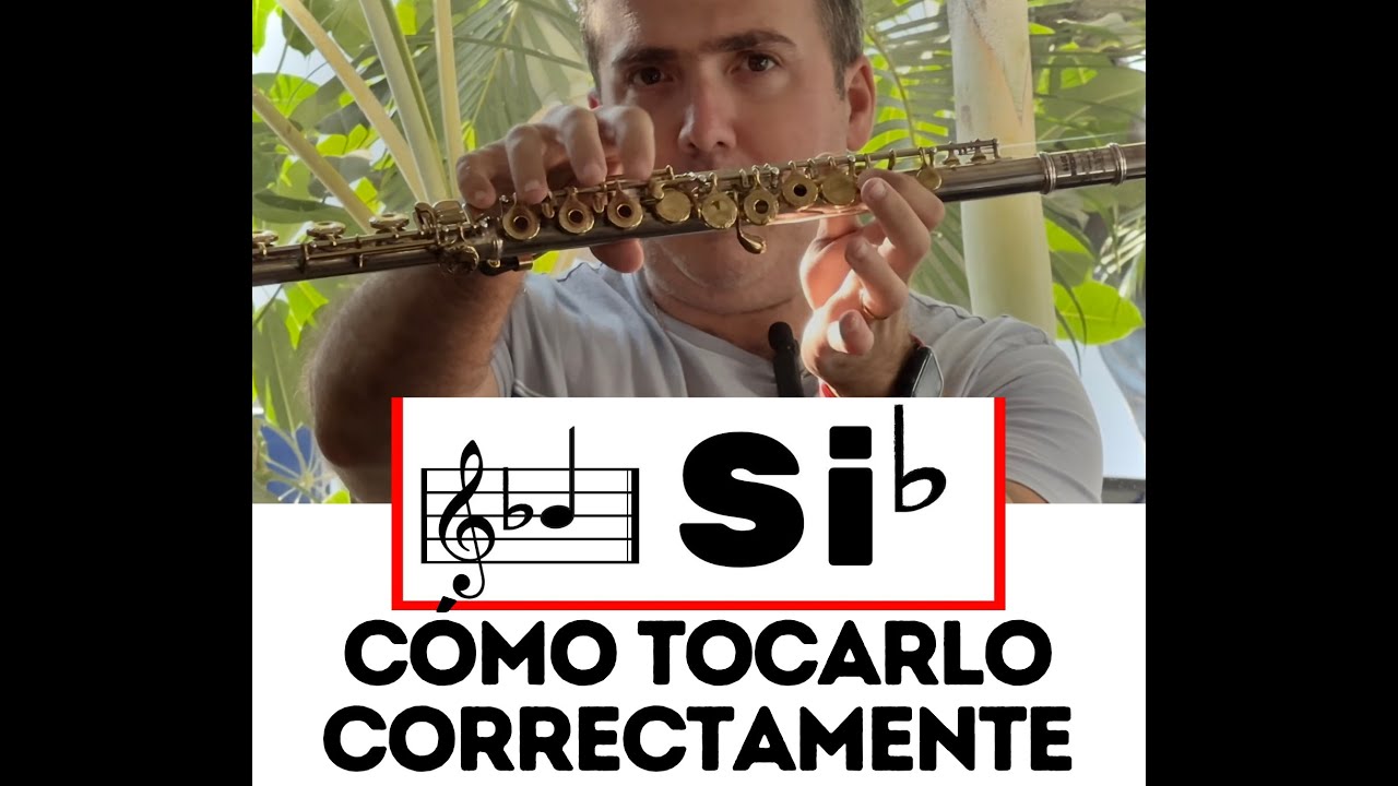 ¿Como se toca BIEN el Si Bemol en la Flauta Traversa? Conoce las 2 formas y úsalas apropiadamente.