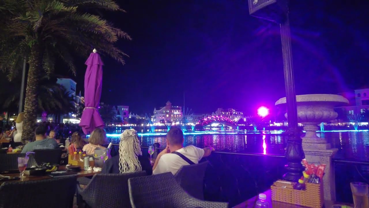 60 Minutes Watching the Night Show at Colors of Venice, Phu Quoc | Evening Ambience 【Study, Sleep]