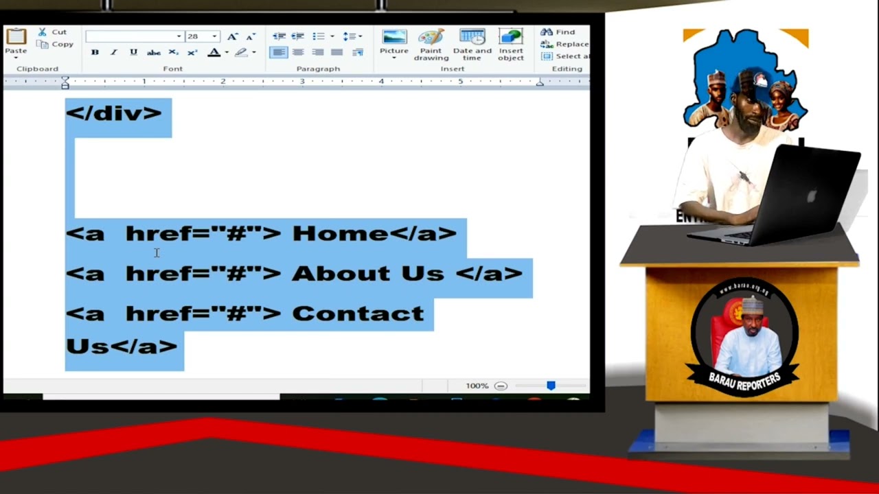 Wd112 html and css coding darasi na 2 da hausa