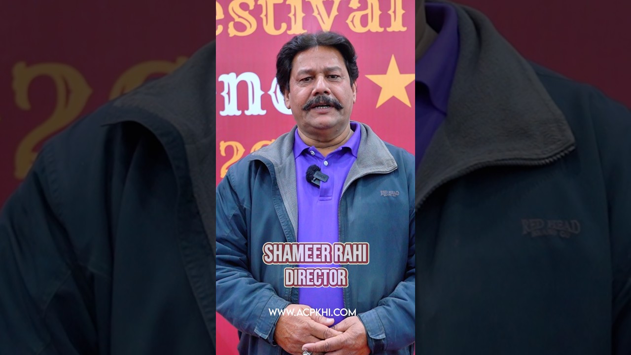 Shameer Rahi invites you all to watch his play “Rab Diya Rehmata” at the Awami Theatre Festival 2026