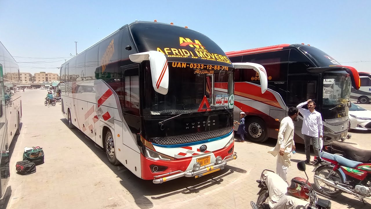 Afridi Movers Bus Service | Bus Full Review | Ticket Price | Khana Free | Luxury Buses | Comfortable