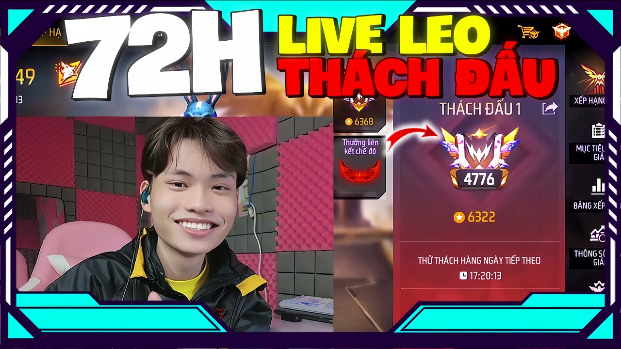 72 Giờ Leo Thách Đấu Trực Tiếp Trên LiveStream WhiteToxic 