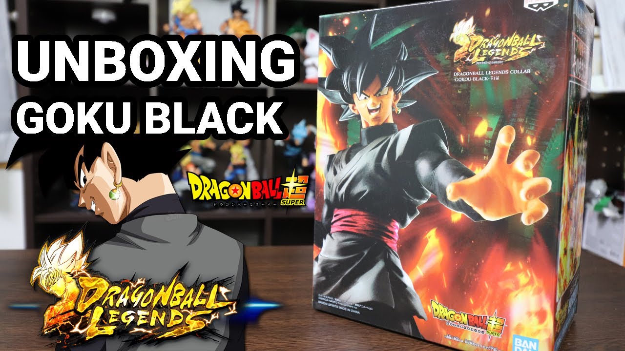 UNBOXING GOKU BLACK DRAGON BALL LEGENDS COLLAB