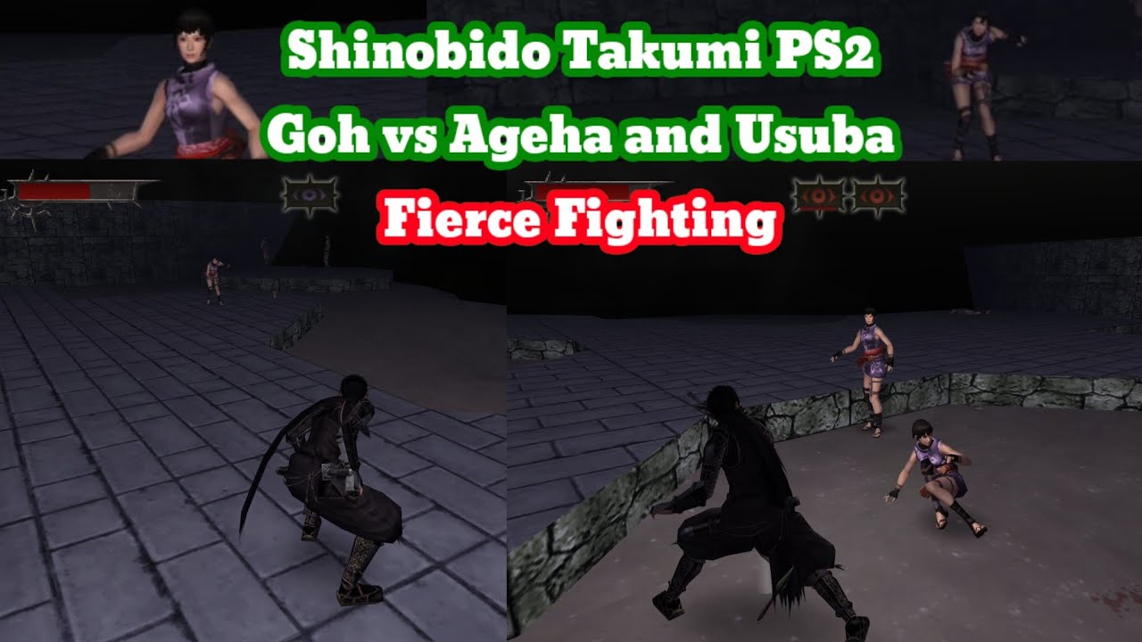 Shinobido Takumi PS2 - Scroll 3 - missions 7 and 8 final mission 