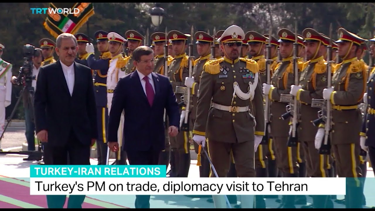 Turkey's PM Davutoglu on trade, diplomacy visit to Tehran