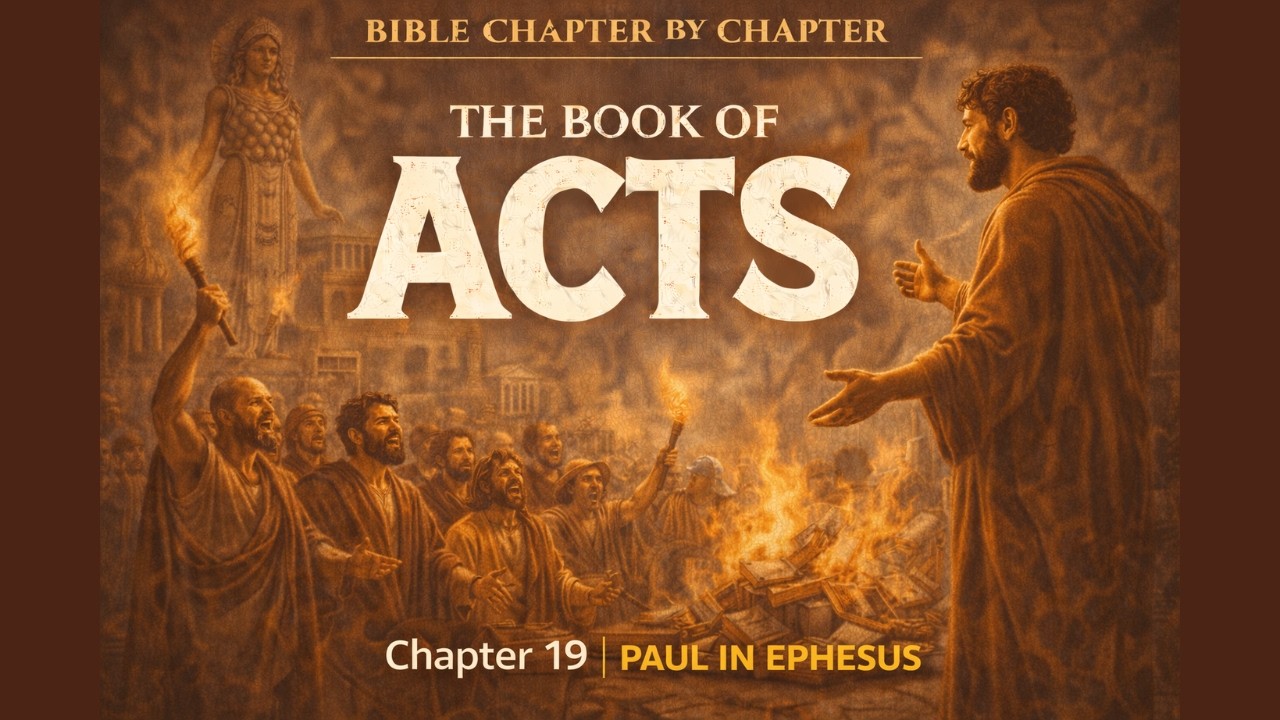 When God’s Power Confronted Magic | Acts Chapter 19 Explained | Demons, Miracles, and a Riot