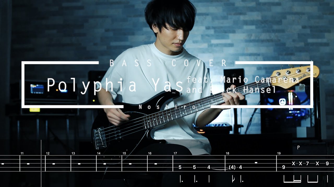 Polyphia - yas feat. Mario Camarena and Erick Hansel Bass Cover TAB