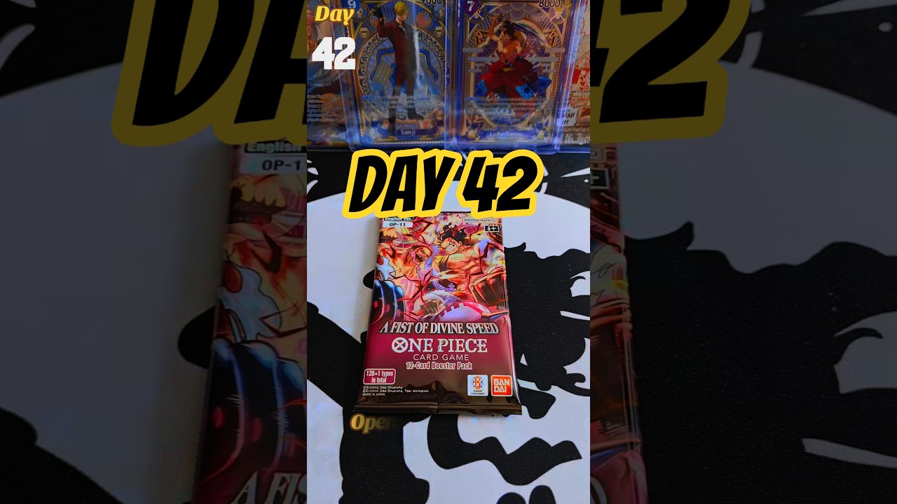 Day 42. #onepiecetcg #tcg #tcgcommunity #op11 #onepiece #onepiececard #onepiececollector