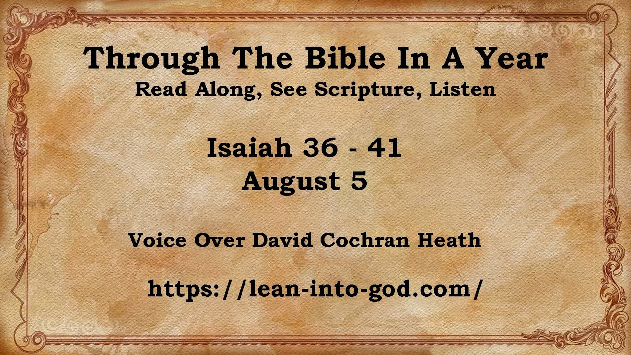 Isaiah 36-41