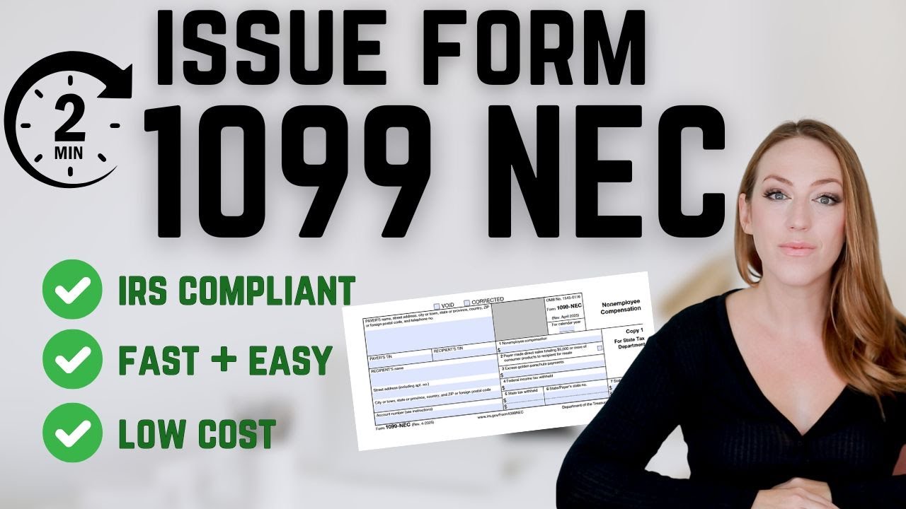 Как немедленно оформить форму NEC 1099 — всё, что вам нужно знать о форме NEC 1099