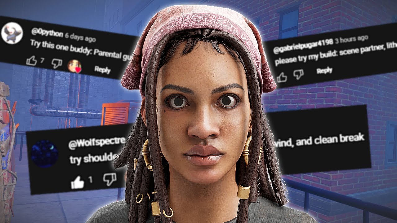 I Tried My VIEWERS Survivor Builds in DBD