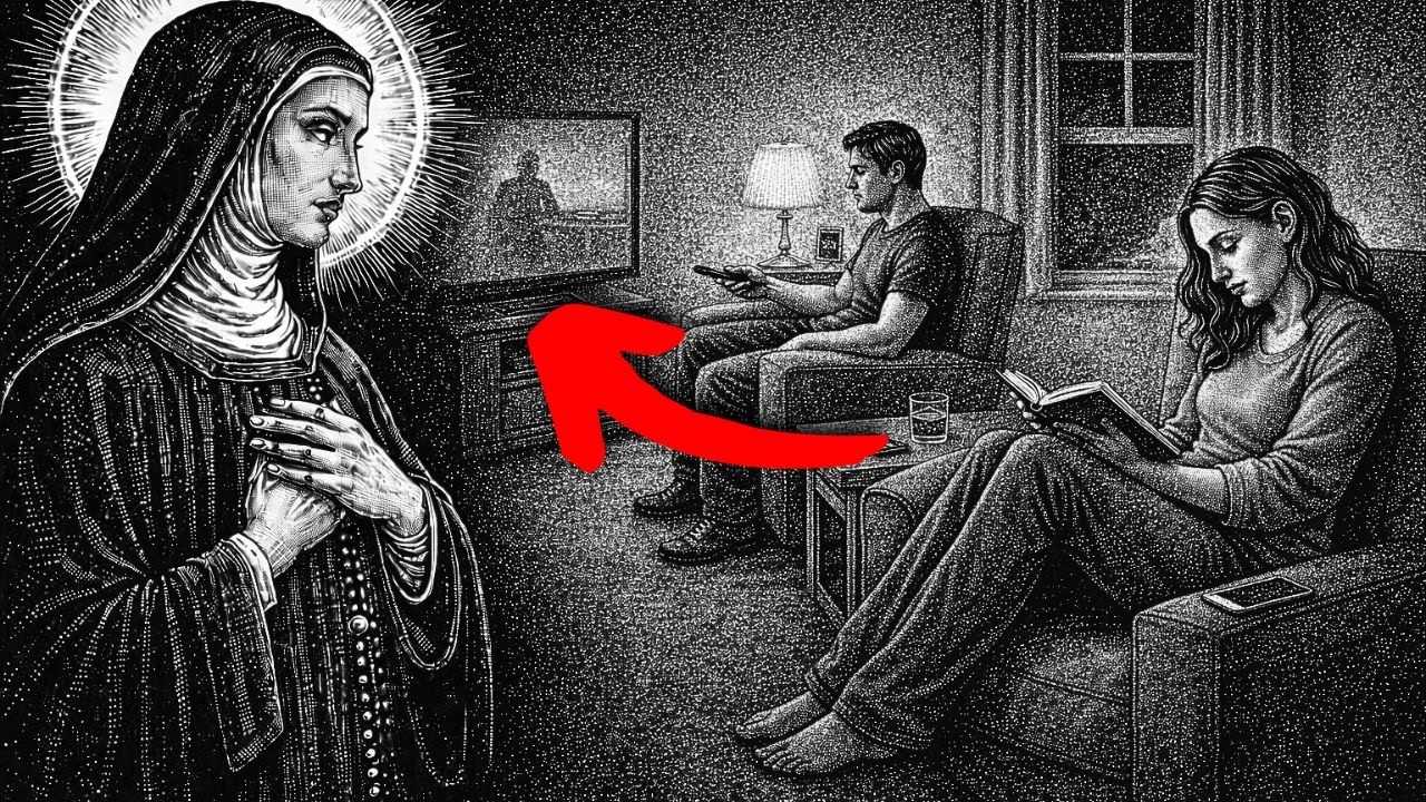 Hl. Teresa Sah Die Einsamen Abende Von Ehepartnern Die Wie Außenseiter Leben