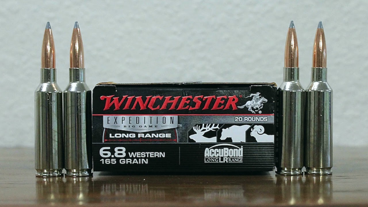 6.8 Western Cartridge Full Profile | 6.5 PRC vs 6.8 Western vs 270 Winchester