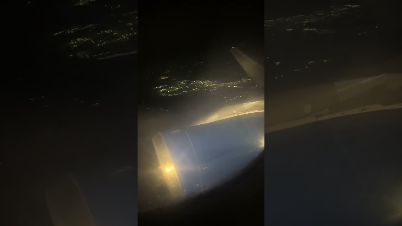 Landing in Atlanta | United Airbus A319