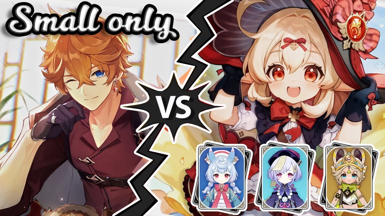 1 childe vs 4 children ⋅˚₊‧ ୨୧ ‧₊˚ small only challenge genshin impact 𝑬𝒑𝟑