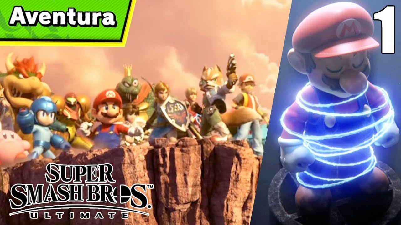 EL NUEVO SMASH HA LLEGADO ¡MODO AVENTURA! - Super Smash Bros ULTIMATE (Nintendo SWITCH)