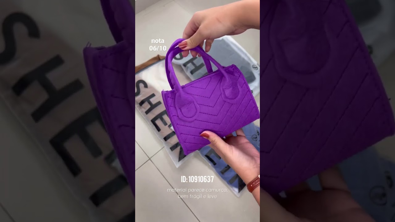 MINHA BOLSA DA SHEIN 