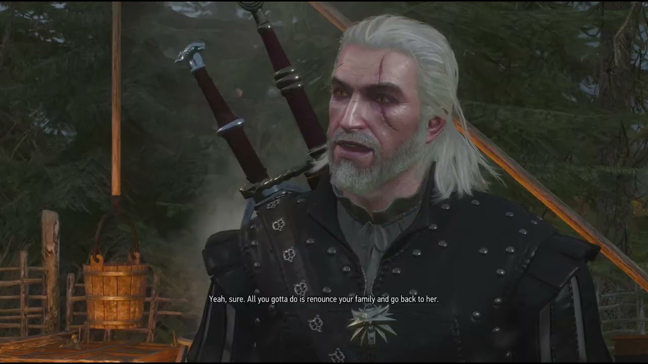 #WITCHER 3 A reversed Curse on a jealous BH (The Nithing)