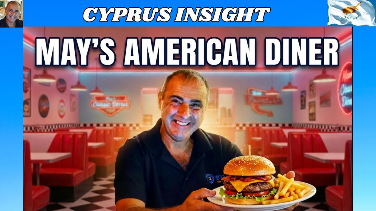 Ресторан May's Diner на Кипре - отличная атмосфера, восхитительная еда!!