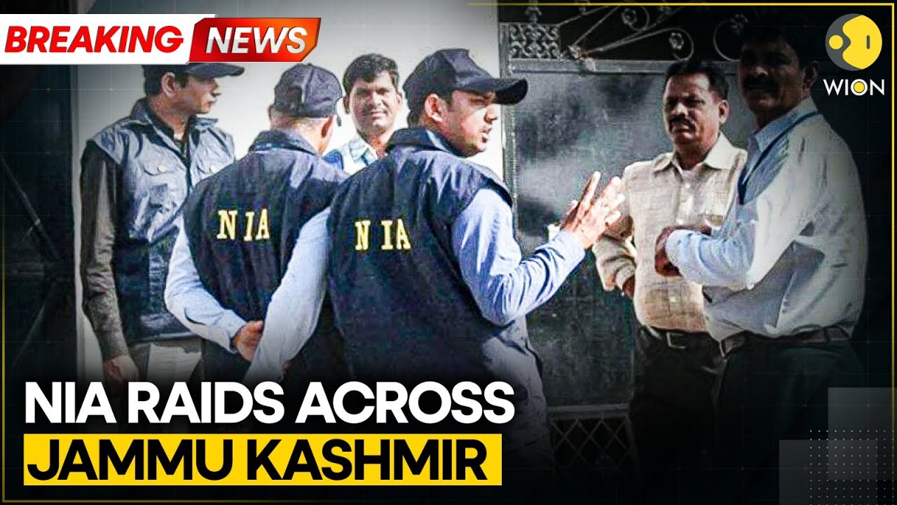 Delhi Blast Update: NIA Conducts Searches Across J&K In Red Fort Blast Case | Breaking Wion