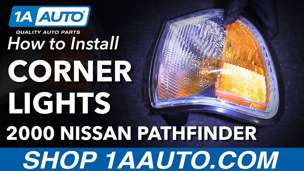 How to Replace Turn Signal Corner Lights 00-04 Nissan Pathfinder