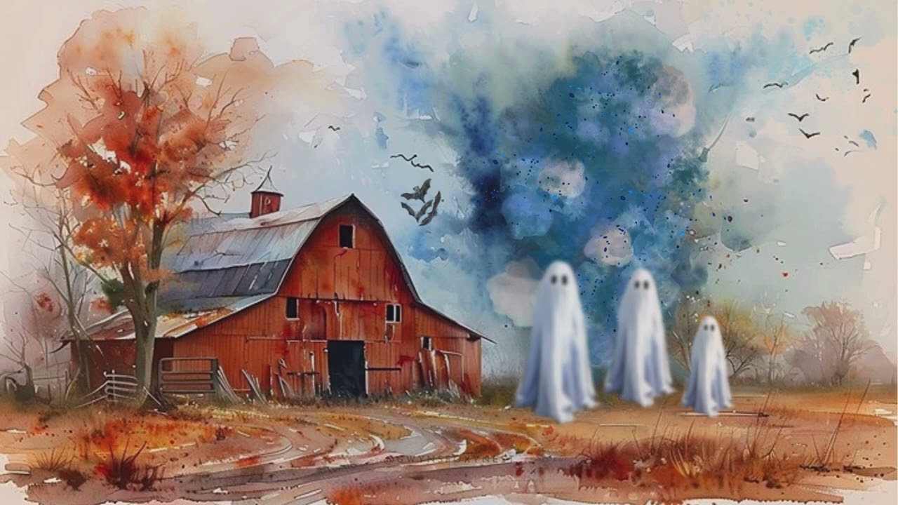 Ghost TV Art 2 Hour With Music Symphony No. 7 Beethoven