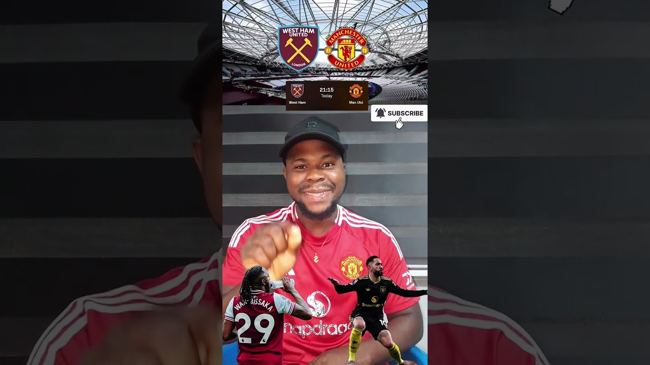 UNITED let's go & Harm WESTHAM today😂. Pre-match analysis 🔥💯 #mrbuks #mufc 