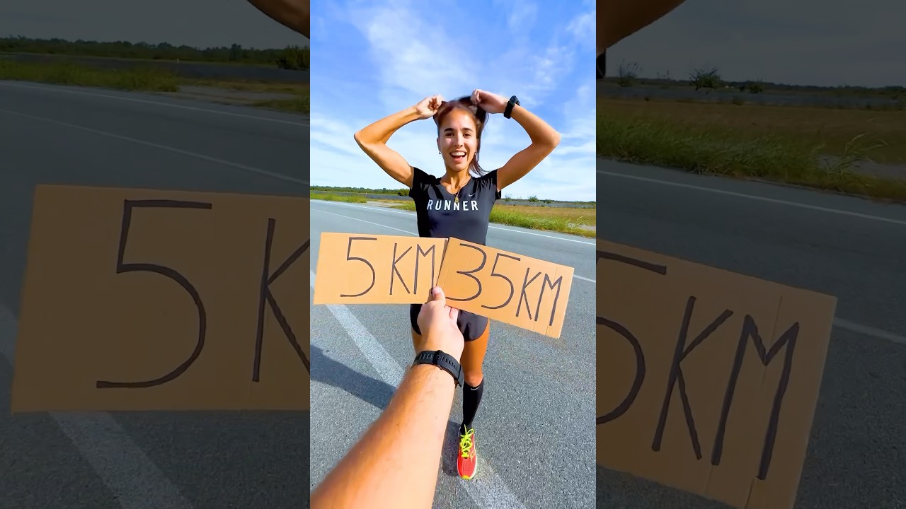 HOW TO RUN 35 KM 😂 LONGEST RUN OF MY LIFE 💪 in 2h:47&rsquo;:42&rdquo; - pace of 4&rsquo;:47&rdquo;/km #running #run