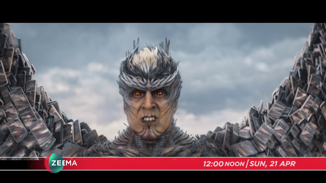 2.0 | Rajinikanth | Akshay Kumar | World TV Premiere - Sun, 21st April, 12 Noon