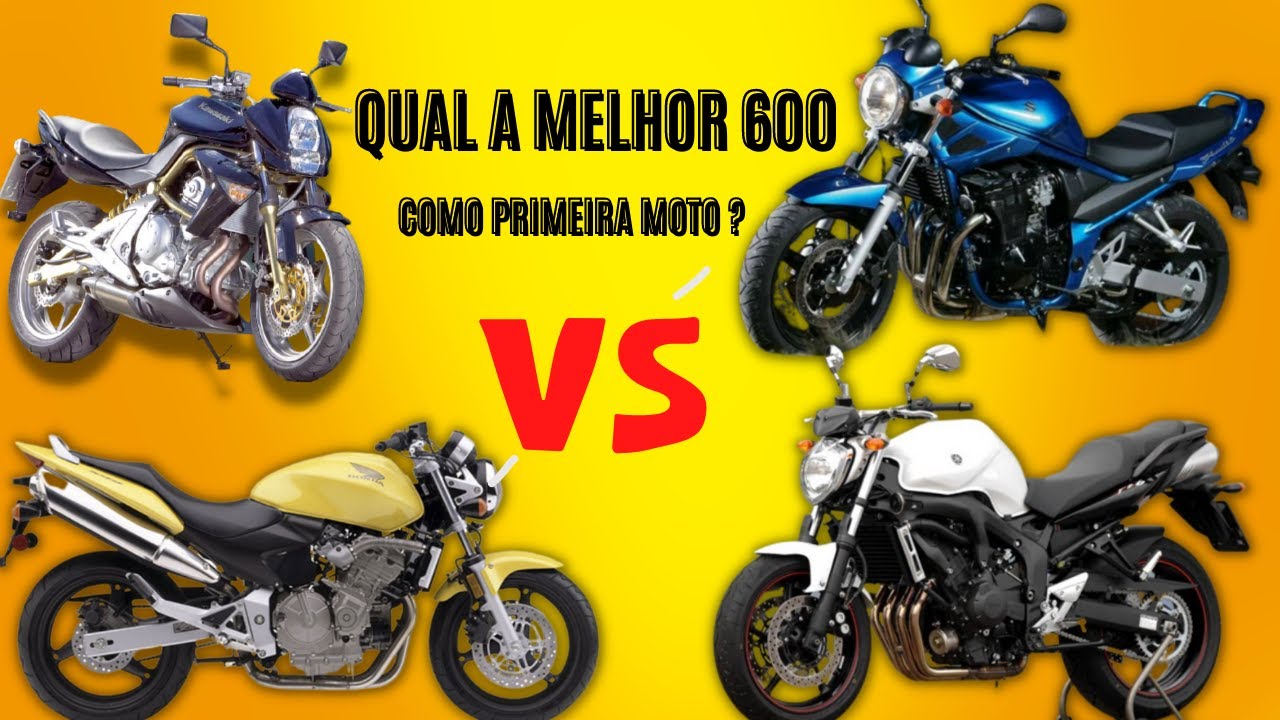 qual a melhor 600cc para começar ? hornet x fazer 600 x bandit 650 x er 6n